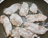 鶏胸肉のしそおろしポン酢作り方3写真