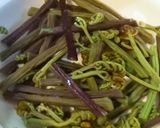 自家製干しわらびの山菜おこわ【干し野菜】作り方3写真