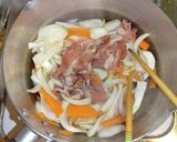 焼肉のタレでスープ作り方1写真