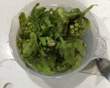 ふきのとうとサバ味噌煮缶で簡単おつまみ作り方1写真