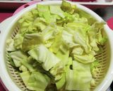 超！簡単★ツナとキャベツの醤油マヨ炒め作り方1写真