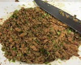 ふきのとうとサバ味噌煮缶で簡単おつまみ作り方7写真
