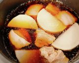 炊飯器で簡単♡味しみ大根と豚の角煮作り方5写真