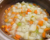 野菜とお豆の簡単トマト煮込み　ヴィーガン作り方1写真