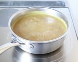 カレー粉・牛乳で【クリーミーカレーうどん作り方6写真