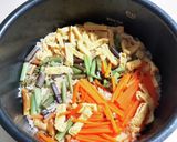 覚書☆電気圧力鍋で作る山菜おこわ作り方6写真
