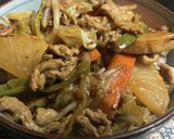 中華豚バラ大根丼作り方6写真