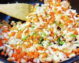 ドライカレー風チャーハン作り方3写真
