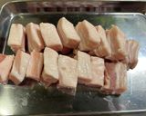 簡単！ご飯に合うこってり豚バラ焼き作り方1写真