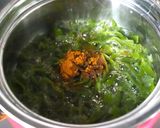 ご飯の供★生わかめ（めかぶ）のカレー佃煮作り方6写真