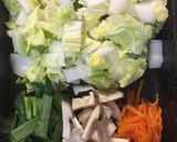 給食の「豚キムチ」♡野菜炒め風で辛くない作り方2写真