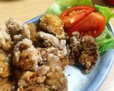 【メイン】鶏の唐揚げ（にんにく醤油）作り方9写真
