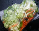 簡単！豚バラ野菜の塩あん炒め作り方1写真
