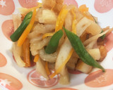 給食の「切り干し大根とツナの炒め煮」♡作り方5写真
