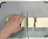 絹豆腐で柔らか★唐揚げ風絹厚揚★動画あり作り方1写真