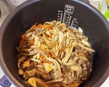 鮭と舞茸の炊き込みご飯作り方3写真