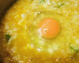 鍋の〆●あまから鍋からの雑炊/目玉丼作り方1写真
