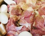 めんつゆ活用●あまから鶏スキうどん鍋作り方2写真