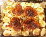 鶏モモ肉とジャガイモの味噌マヨネーズ焼き作り方8写真