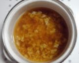 納豆卵雑炊作り方3写真
