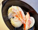 新玉ねぎとカニカマ作り方5写真