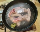 ≪韓国風≫　豚スペアリブとキムチ蒸し作り方1写真