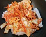 ≪韓国風≫　豚スペアリブとキムチ蒸し作り方4写真