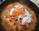 ≪韓国風≫　豚スペアリブとキムチ蒸し作り方6写真