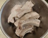 ≪韓国風≫　豚スペアリブとキムチ蒸し作り方2写真