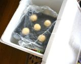 抹茶メロンパン 焼き印付き作り方10写真