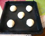 抹茶メロンパン 焼き印付き作り方9写真