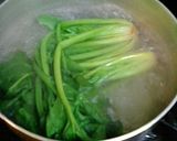 10分で副菜③ほうれん草の甘生姜和え作り方1写真