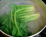 10分で副菜③ほうれん草の甘生姜和え作り方1写真
