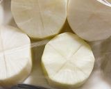 豚こまと一緒に！！大根ステーキ作り方5写真