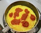 オープンオムレツ⑩とろりチーズと焼き野菜作り方6写真