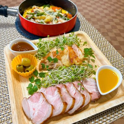 オープンオムレツ⑩とろりチーズと焼き野菜 by yummysunny