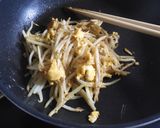 材料費約７５円 モヤシと卵の味噌炒め作り方5写真