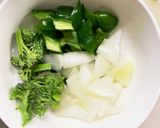 肉無豆腐きな粉さっぱりMIX汁味野菜炒め作り方9写真