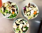 肉無豆腐きな粉さっぱりMIX汁味野菜炒め作り方12写真