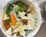 肉無豆腐コク旨きな粉味噌焼肉タレ味野菜炒作り方13写真