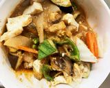 肉無豆腐きな粉さっぱりMIX汁味野菜炒め作り方15写真