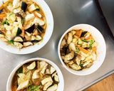 肉無豆腐コク旨きな粉味噌焼肉タレ味野菜炒作り方16写真