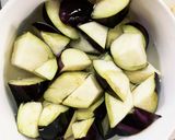 茄子椎茸きな粉ごま味噌味八宝回鍋肉風作り方5写真
