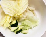 茄子椎茸きな粉ごま味噌味八宝回鍋肉風作り方6写真