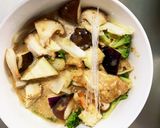 茄子椎茸きな粉ごま味噌味八宝回鍋肉風作り方14写真