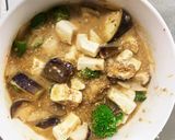 茄子椎茸きな粉ごま味噌味八宝回鍋肉風作り方16写真