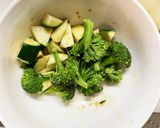 根菜茄子白菜オイごまキムチ味温野菜サラダ作り方4写真
