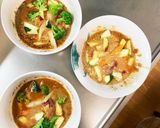 根菜茄子白菜簡単ケチャ南蛮味温野菜サラダ作り方7写真