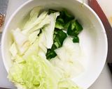 根菜茄子白菜オイごまキムチ味温野菜サラダ作り方8写真