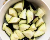 根菜茄子白菜オイごまキムチ味温野菜サラダ作り方10写真